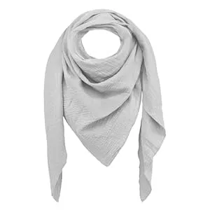 beifon Schals & Tücher beifon Halstuch Damen Herren Musselintuch Baumwolltuch, Musselin Tuch Dreieckstuch Damen, Halstücher für Damen Damenhalstuch Herrenhalstuch Schal Männer Frauen Scarf Women