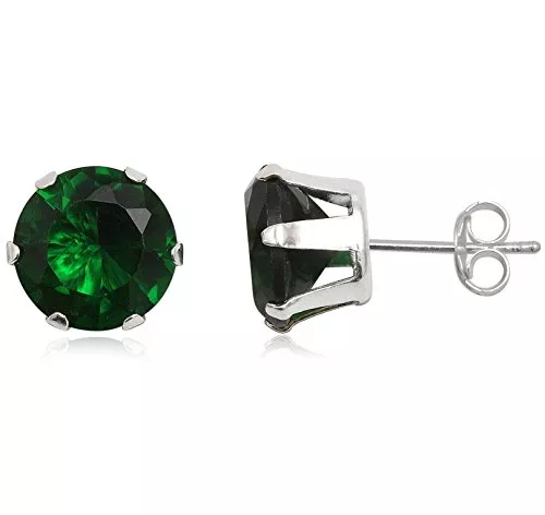 EYS JEWELRY Schmuck EYS JEWELRY Damen-Ohrstecker rund 925 Sterling Silber Zirkonia