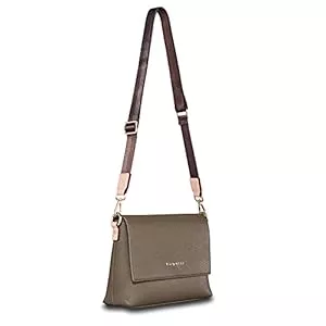 bugatti Taschen & Rucksäcke bugatti Ella Handtasche Damen Klein - Kunstleder Tasche, Damenhandtasche Schultertasche