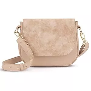 Expatrié Taschen & Rucksäcke Expatrié Umhängetasche Damen Klein - Louise Medium - Moderne Crossbody Bag aus Veganem Leder - Tasche für City Ausgehen - Verstellbarer Schultergurt