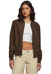 Urban Classics Jacken Urban Classics Damen Bomberjacke Ladies Light Bomber Jacket, leichte Fliegerjacke für Frauen in vielen Farben, Größen XS - XL