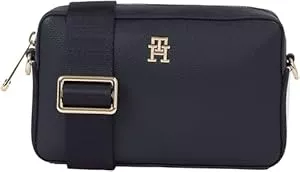 Tommy Hilfiger Taschen & Rucksäcke Tommy Hilfiger Damen Crossbody Bag Tasche Essential Camera Bag Corp Mittelgroß, Mehrfarbig (Space Blue), Onesize