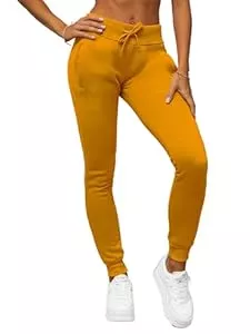 OZONEE Hosen OZONEE Damen Jogginghose Hose Trainingshose Sporthose Freizeithose Motiv Damenhose Fitnesshose Sweathose Sweatpants Joggpants Fußballhose JS/CK01