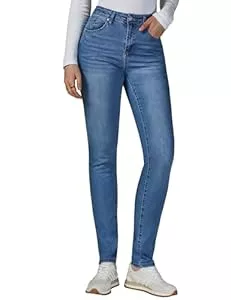 Roskiky Jeans Roskiky Skinny Jeans Damen High Waist Stretchy Classic High Rise Slimming Jeggings Denim Hosen Damen