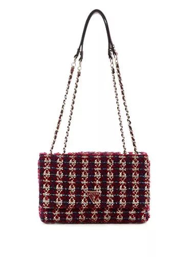 GUESS Taschen & Rucksäcke GUESS Damen Cessily umwandelbare Umhängetasche, Merlot