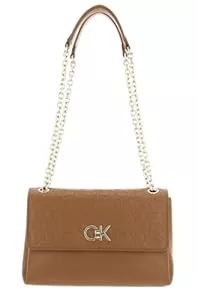 Calvin Klein Taschen & Rucksäcke Calvin Klein Re-Lock EMB Convertible Crossbody Brown Sugar