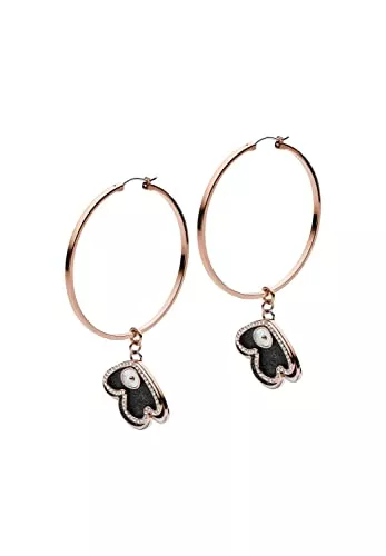 Emporio Armani Schmuck Emporio Armani Damen Creolen Edelstahl roségoldfarben, EGS2735221