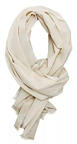 Bovari Gürtel Bovari Schal Damen aus 100% gekämmter Bio-Baumwolle - handgewebt- leicht, atmungsaktiv, dünn - Sommerschal in XL-Größe 180x70 cm