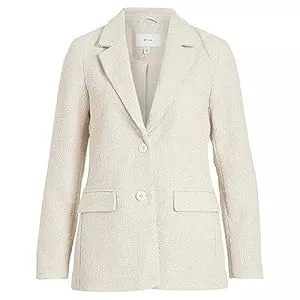 Vila Blazer Vila Damen Viemmi Boucle Blazer-Noos Jackenblazer