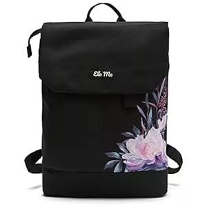 Ela Mo Taschen & Rucksäcke Ela Mo Rucksack Damen - Daypack schön u. durchdacht - Laptop Rucksäcke für Frauen - Anti Diebstahl Tasche für Schule, Uni, Business