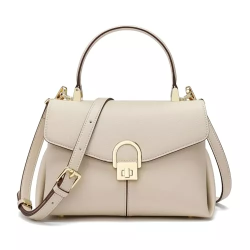 quipuda Taschen & Rucksäcke quipuda Handtasche Damen Klein,Umhängetasche Damen, Leder Crossbody Bag Damen ,2 Fächer,Kommt mit abnehmbarem Schultergurt