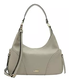 L.CREDI Taschen & Rucksäcke L.CREDI Hobo-Bag NAJUKA Damen-Schultertasche Fb. Stone