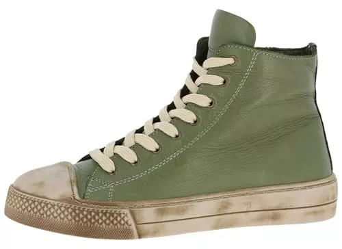 Andrea Conti Sneaker & Sportschuhe Andrea Conti Damen Sneaker Leder High Top Stiefelette 0067110