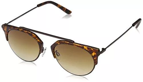 PILGRIM Sonnenbrillen & Zubehör Pilgrim Damen Sunglasses: Lotus_PI: Brown plated Sonnenbrille, 49