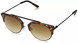 PILGRIM Sonnenbrillen & Zubehör Pilgrim Damen Sunglasses: Lotus_PI: Brown plated Sonnenbrille, 49