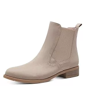 MARCO TOZZI Stiefel MARCO TOZZI Damen Chelsea Boots Flach zum Schlupfen