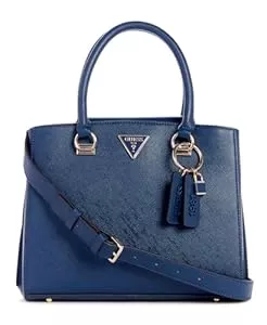 GUESS Taschen & Rucksäcke GUESS Damen Noelle Girlfriend Satchel Schulranzen, Tragegriff Oben