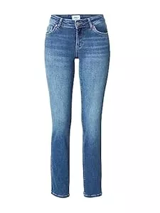 ONLY Jeans ONLY Female Slim Fit Jeans ONLALICIA Mittlere Taille Gerade geschnitten Jeans