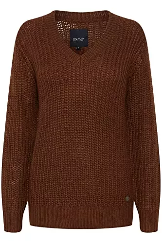 OXMO Pullover & Strickmode OXMO OXLavea Damen Strickpullover Grobstrick Pullover