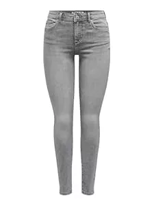 ONLY Jeans ONLY Female Skinny Jeans ONLWAUW Mittlere Taille Skinny Fit Jeans