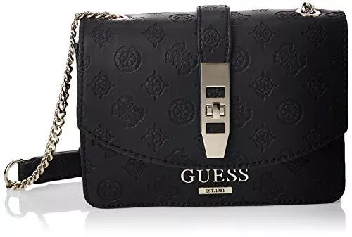 GUESS Taschen & Rucksäcke Guess Damen Peony Classic Mini Xbody Flap Umhängetasche, 6.5x14x19 Centimeters (W x H x L)