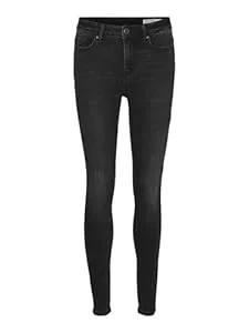 VERO MODA Jeans VERO MODA Female Skinny Jeans VMFLASH Mid Rise Skinny Fit Jeans