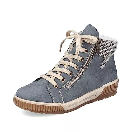 Rieker Stiefel Rieker Damen Low-Top Sneaker N0709, Frauen Halbschuhe, lose Einlage