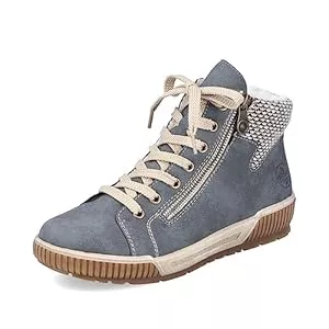 Rieker Stiefel Rieker Damen Low-Top Sneaker N0709, Frauen Halbschuhe, lose Einlage