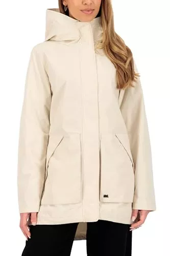 alife &amp; kickin Jacken ALIFE and Kickin ArlettaAK A Parka - Leichte Damen Übergangsjacke, Stylisch und Funtional, Kapuzenjacke für Frauen mit 2 Wege Zip, Unifarbene Frühlingsjacke Damen Übergangsjacke, Jacke