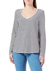 s.Oliver Langarmshirts s.Oliver Damen Longsleeve mit Streifen