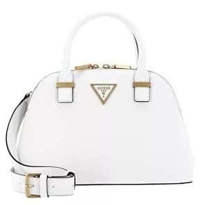 GUESS Taschen & Rucksäcke GUESS Lossie Girlfriend Dome Satchel White