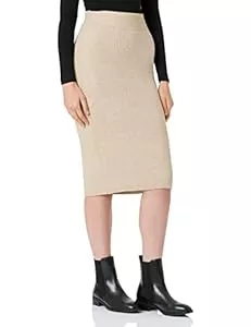 Vila Röcke Vila Damen Viril Pencil Hw Knit Skirt-Noos Bleistiftrock