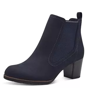 MARCO TOZZI Stiefel MARCO TOZZI Damen Chelsea Boots mit Absatz zum Schlupfen