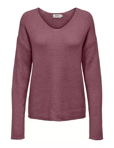 ONLY Pullover & Strickmode ONLY Damen Onlcamilla V-Neck L/S KNT Noos Pullover