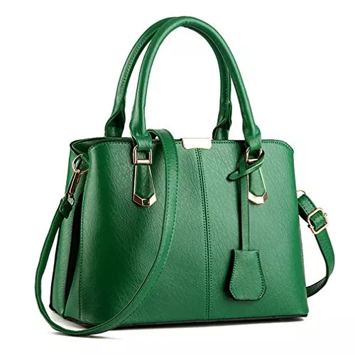 Pahajim Taschen & Rucksäcke Pahajim Damen Henkeltasche Umhängetasche Handtasche PU Leder Umhängetasche Taschen Tote Leder Modern Frauen Henkeltasche Große Umhängetasche mit Anhänger Messenger Tasche