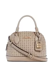 GUESS Taschen & Rucksäcke GUESS Factory Kenova Mini Dome Satchel, Taupe, Einheitsgröße