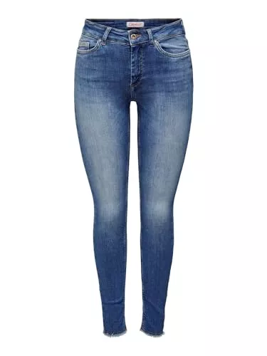 ONLY Jeans ONLY Female Skinny Jeans ONLBLUSH Mittlere Taille Skinny Fit Jeans