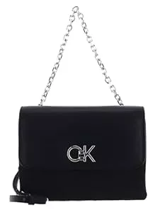 Calvin Klein Taschen & Rucksäcke Calvin Klein Re-Lock Double Gusett Bag_JCQ Black Jacquard Mono