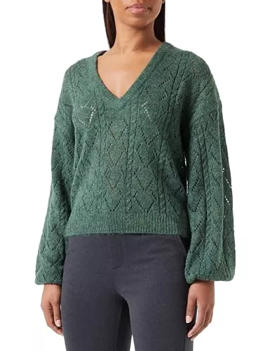 Vila Pullover & Strickmode Vila Damen Visela L/S Pullover/B Strickpullover