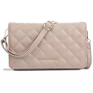 cotwoco Taschen & Rucksäcke cotwoco Crossbody Bag Damen - Kleine Umhängetasche Damen - Kette Schulterriemen Abendtasche, Damen Reisepass Handytasche mit Kartenschlitz PU Leder Handtasche