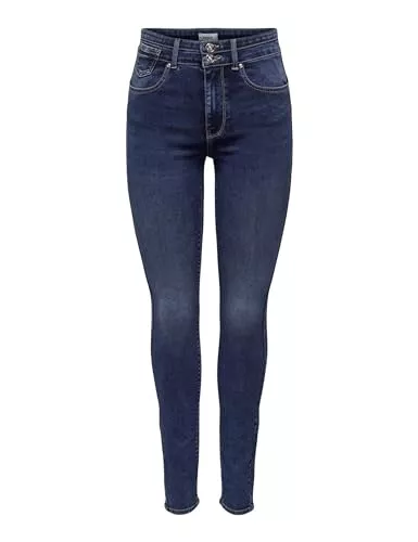 ONLY Jeans ONLY Damen Onlroyal Hw Push Wide Wb EXT DNM Skinny-fit-Jeans