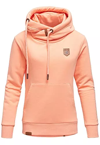 REPUBLIX Kapuzenpullover REPUBLIX Damen Kapuzenpullover Sweatjacke Pullover Hoodie Sweatshirt RD-001