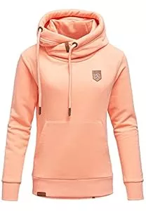 REPUBLIX Kapuzenpullover REPUBLIX Damen Kapuzenpullover Sweatjacke Pullover Hoodie Sweatshirt RD-001