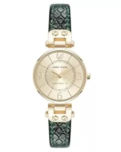 Anne Klein Uhren Anne Klein Damenuhr mit nachhaltigem Lederarmband, AK/5144