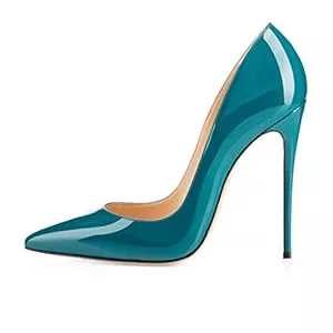 elashe High Heels elashe Damen High Heel Pumps | 12cm Spitze Zehen Stiletto | Geschlossen Pumps