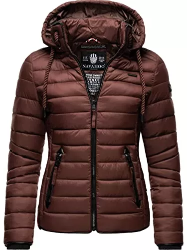 Navahoo Jacken Navahoo Damen leichte Übergangsjacke Steppjacke mit Kapuze Lulana XS-XXL