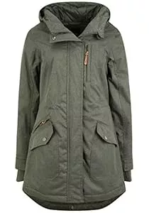 OXMO Jacken OXMO Bella Damen Übergangsmantel Parka Lange Jacke