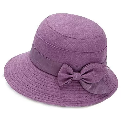 MAOZIm Hüte & Mützen MAOZIm Mittelalter und ältere Menschen Frühling und Herbst Hüte Mutter Sonnenhut alter Mann Waschbeckenhut Oma Stoffhut Sommer Große Krempe Fischerhut