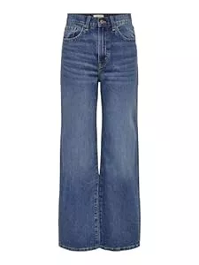 ONLY Jeans ONLY Female Weit geschnitten Jeans ONLHOPE Hohe Taille Weiter Beinschnitt Jeans