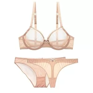 Generisch Unterwäsche & Dessous Dessous-Sets FüR Damen UnterwäSche Frauen Damen-BH, transparent, Spitze, Netzstoff, transparent, durchsichtig, BH-Set, Unterwäsche, Unterwäsche Sexy Rock Damen FüR Sex Body Damen Spitze